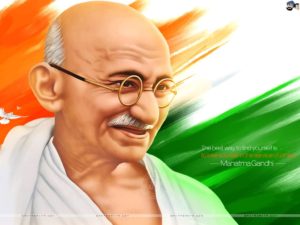 10 lines on Mahatma Gandhi