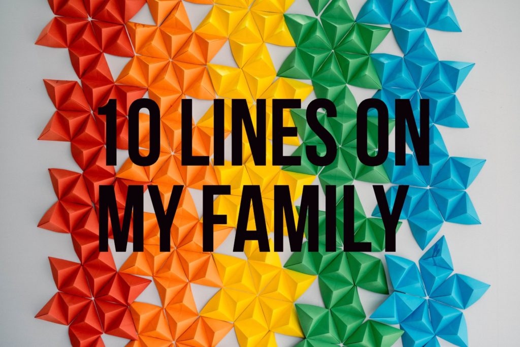 10-Lines-on-my-family