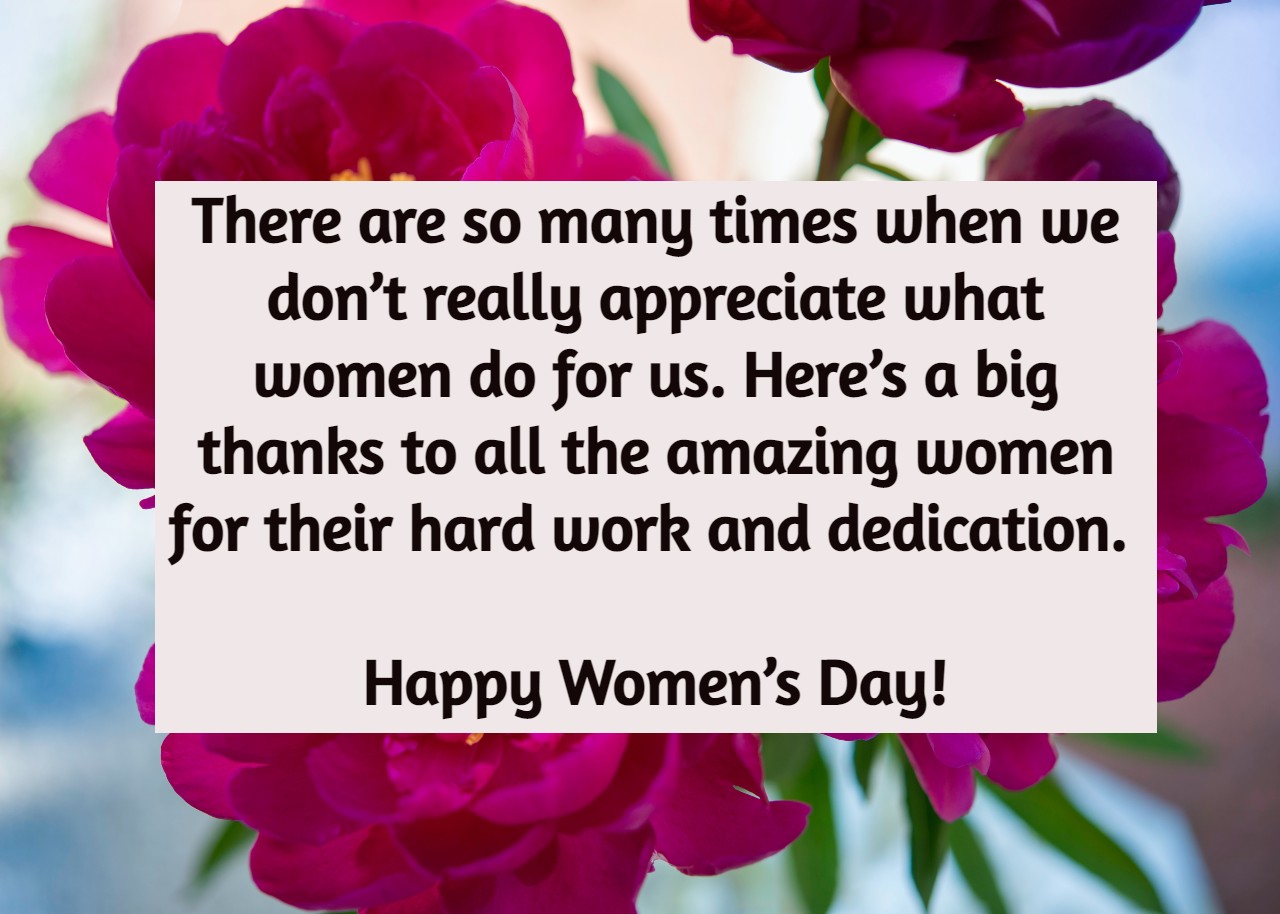 6 Best Messages,Quotes, wishes and Images for International Women's Day ...