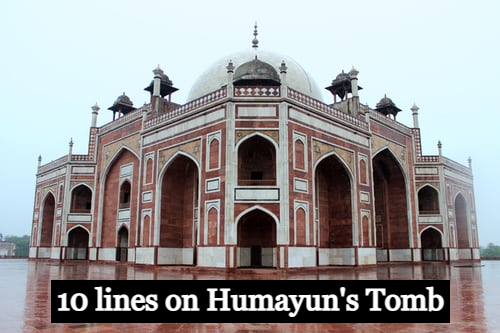 10-lines-on-humayun's-tomb