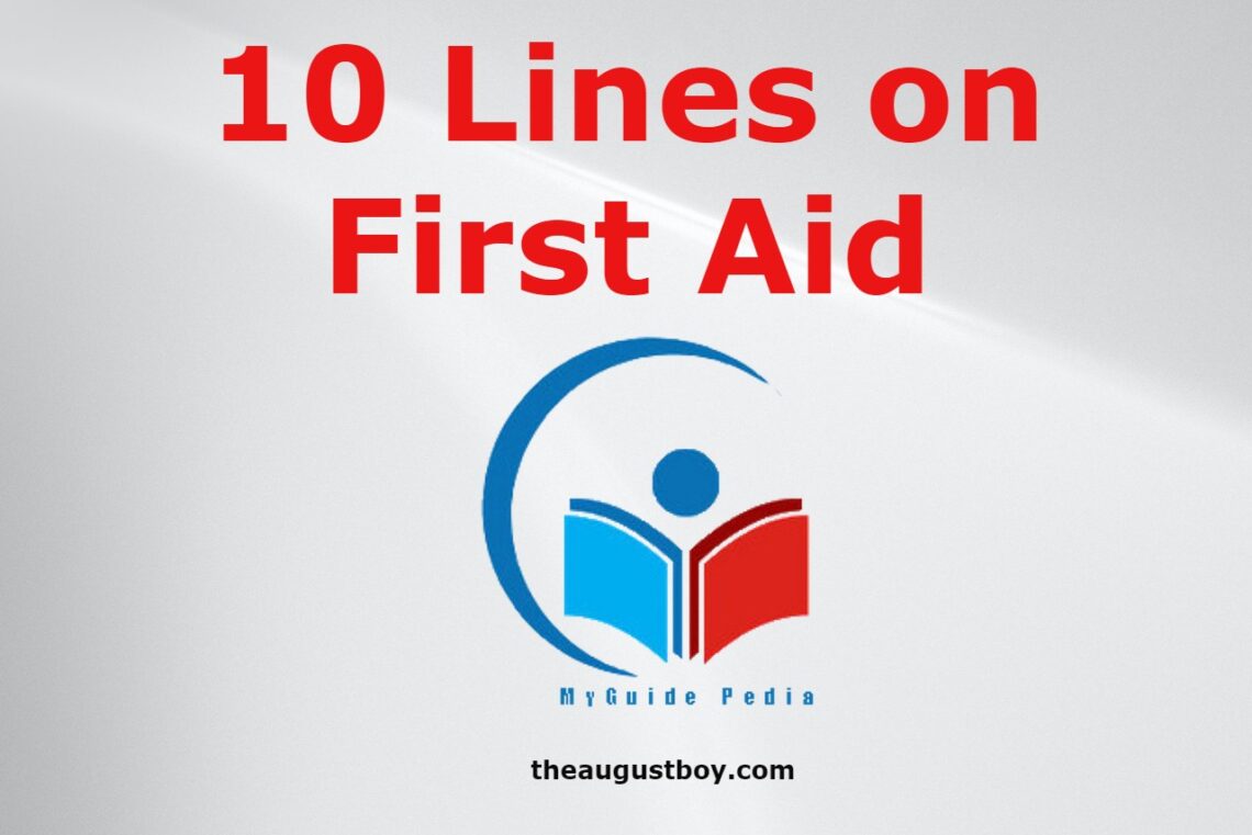 an essay on first aid