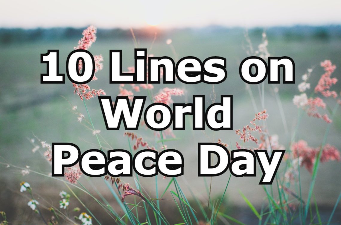 world peace day essay introduction